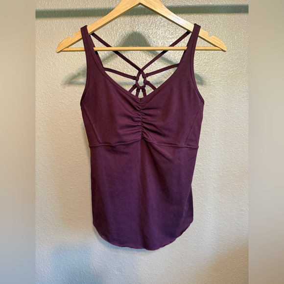 Prana Burgundy Dreamcatcher Top Size Medium - Picture 3 of 7